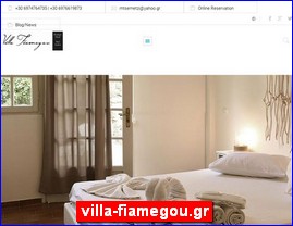 Hotels in Greece, villa-fiamegou.gr