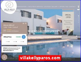 Hotels in Greece, villakellyparos.com